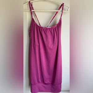 Soybu Pink and White Striped Top